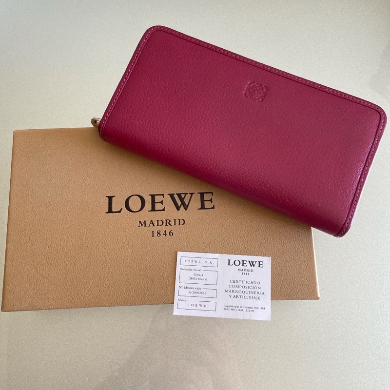 Loewe 皮夾紅的價格推薦- 2022年5月| 比價比個夠BigGo