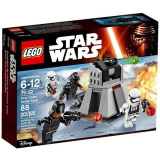 輕盒損【臺中翔智積木】LEGO 樂高 Star Wars 75132 First Order Battle Pack