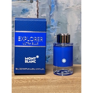 香親香愛～Mont Blanc 萬寶龍 探尋藍海男性淡香精 4.5ml,Explorer Ultra Blue