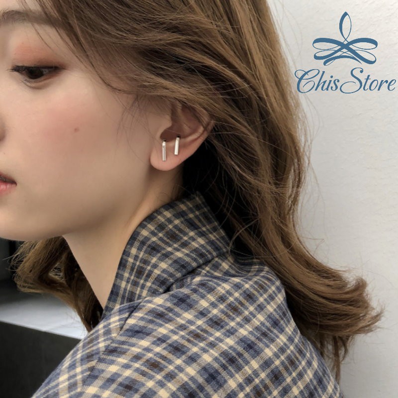 勾勾耳針耳環 925純銀chis Store 英文字母j 造型耳窩耳環貼耳無耳洞夾式耳環純銀耳飾抗過敏 蝦皮購物
