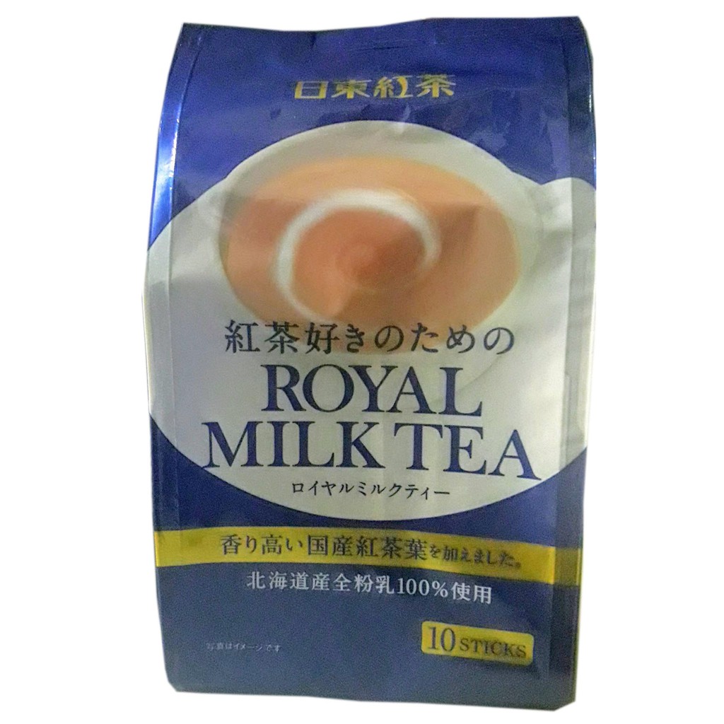 日本 日東 皇家奶茶 10包入(140g)