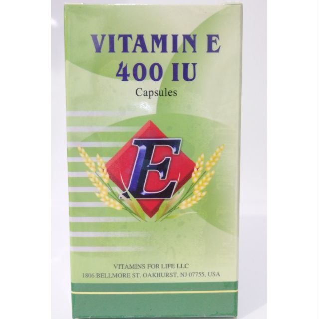 維生素E 400IU 膠囊 60顆 產地-美國(維他命E)