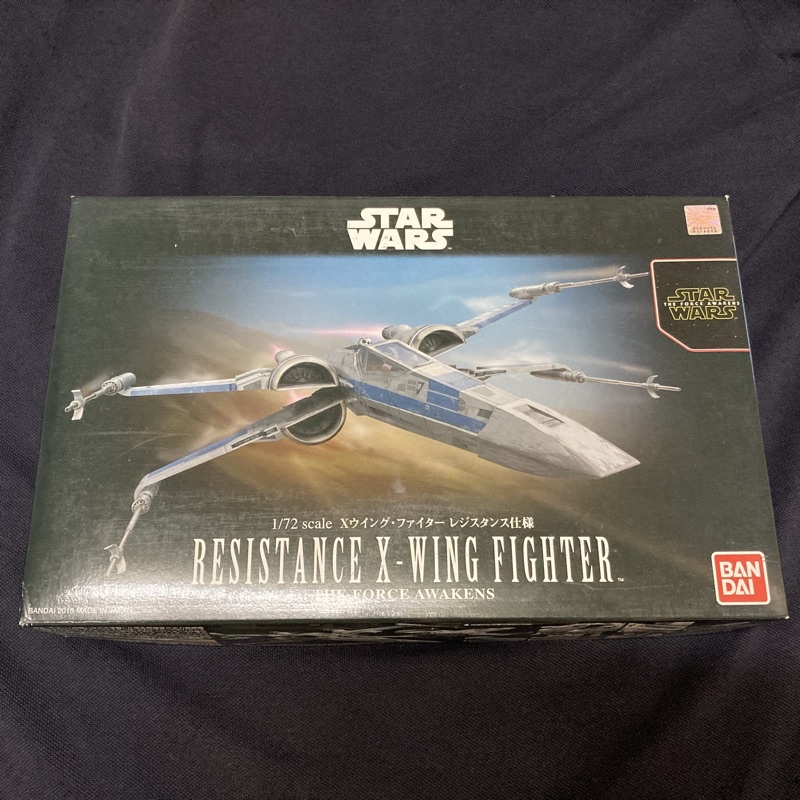 bandai resistance x-wing fighter 1/72 star wars X翼戰機 星際大戰