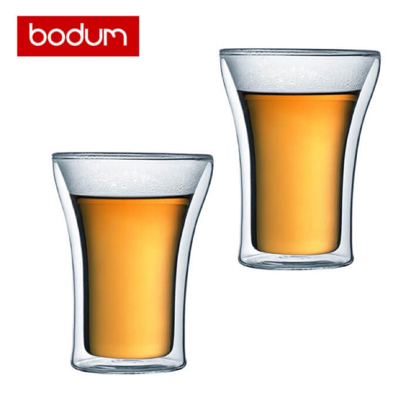 Bodum 手工雙層耐熱玻璃杯 兩入