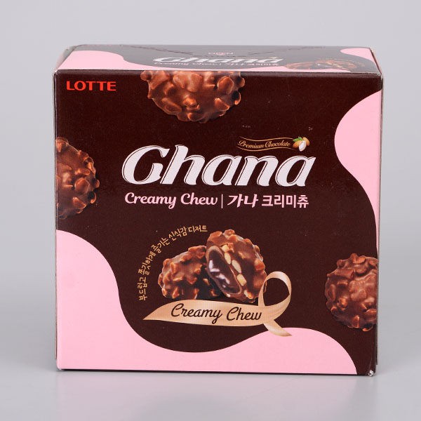 【現貨】韓國 Lotte ghana 堅果粒 麻糬 巧克力 (朴寶劍代言)(80G)