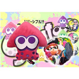 日版amiibo Splatoon Nintendo Switch 任天堂漆彈大作戰大烏賊章魚大作戰抱枕限量 蝦皮購物