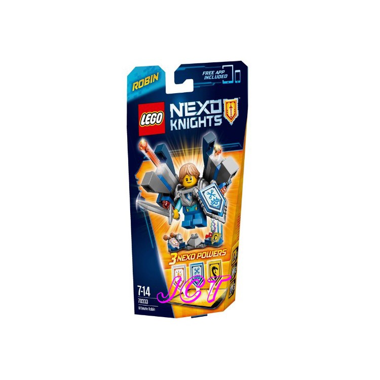 JCT LEGO樂高─未來騎士團NEXO系列 70333 終極未來騎士羅賓(清倉特賣)
