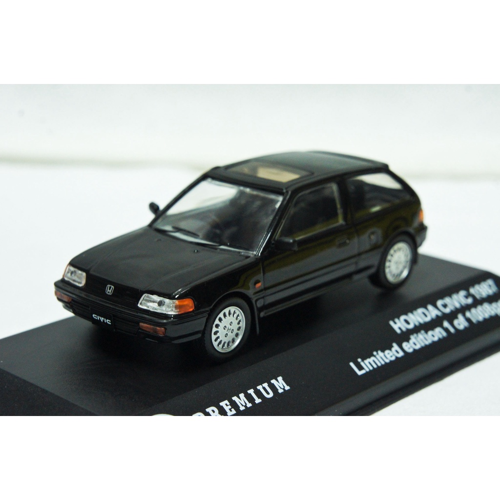 【現貨特價】1:43 Triple 9 Honda Civic EF-3 Si 1987 黑色 ※限量一千台※