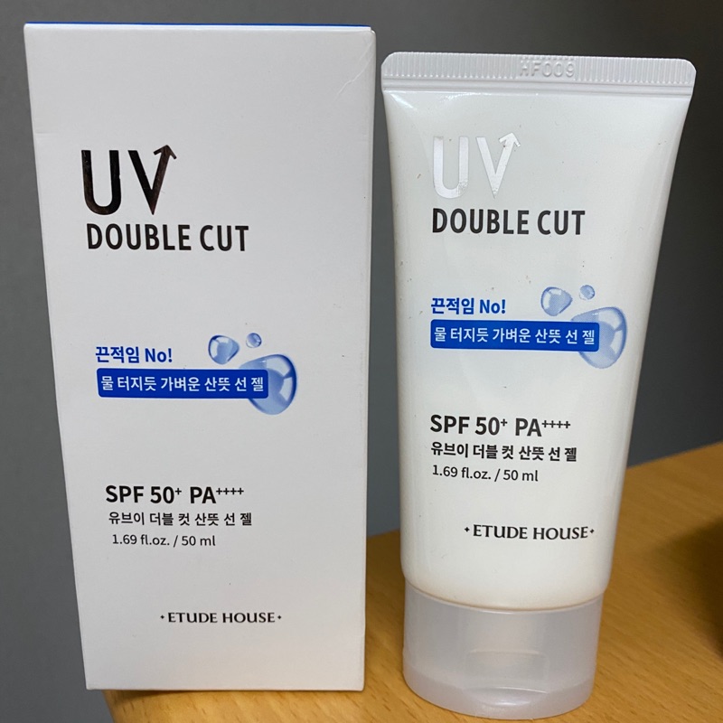 現貨 全新韓國Etude House超防曬乳液 UV DOUBLE CUT SPF50+/PA++++