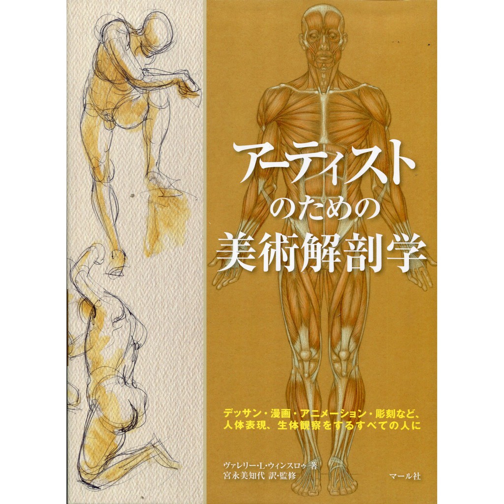藝術家的美術解剖學デッサン 漫画 アニメ ション 彫刻など 人体表現 生態観察 蝦皮購物