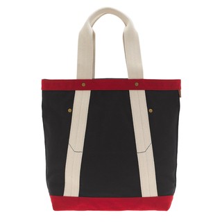 NYChic 全新正品 紐約時尚 J.Crew Tote 帆布 托特包 紅滾邊 白 海軍藍 拉鍊 拉鏈 口袋分層 特價