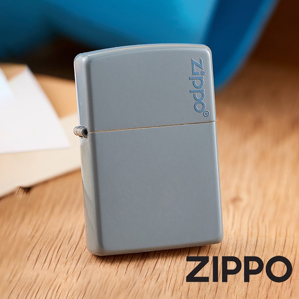 ZIPPO  水泥灰色防風打火機 經典素面 官方正版 現貨 禮物 送禮 刻字 客製化 終身保固 49452ZL