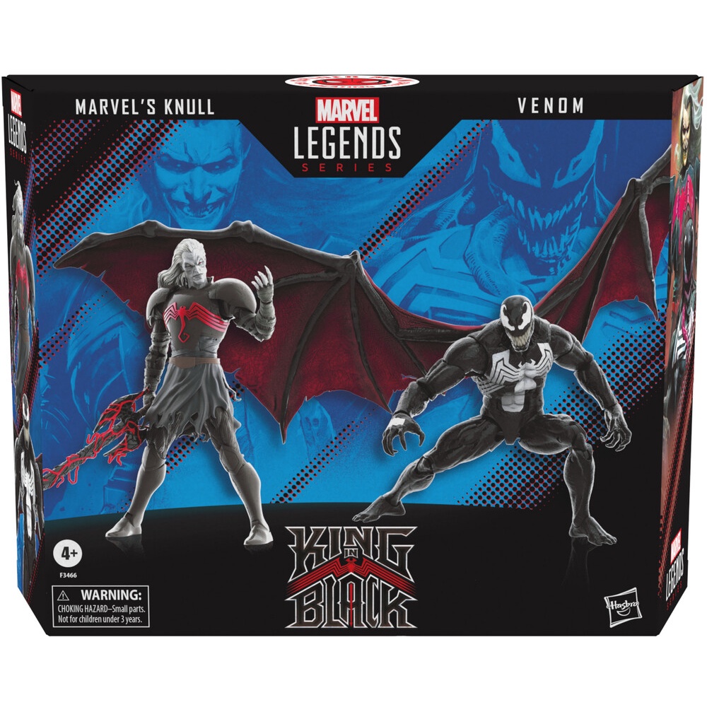 【超萌行銷】現貨 Marvel Legends 漫威 6吋 60週年 猛毒 VENOM 努爾 Knull 共生體 雙人包