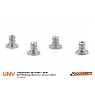 Scaleauto SC-5129a RT3 Body floating adjustment adapters 3mm