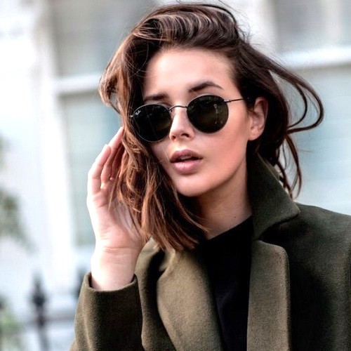round metal ray ban
