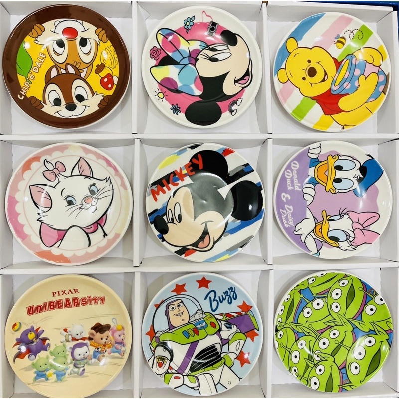 [庭仔日貨] [現貨］東京 迪士尼 維尼 米奇 米妮 玩具總動員 三眼怪 豆皿 豆盤 盤子
