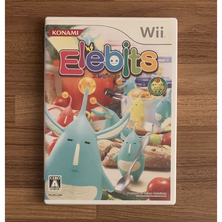 Wii 能源小精靈 elebits 射擊 正版遊戲片 原版光碟 日文版 日版適用 二手片 中古片 任天堂