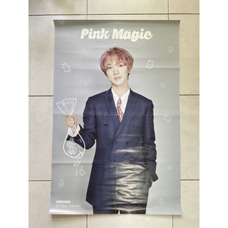 Super Junior Yesung 藝聲 官方海報 Pink Magic