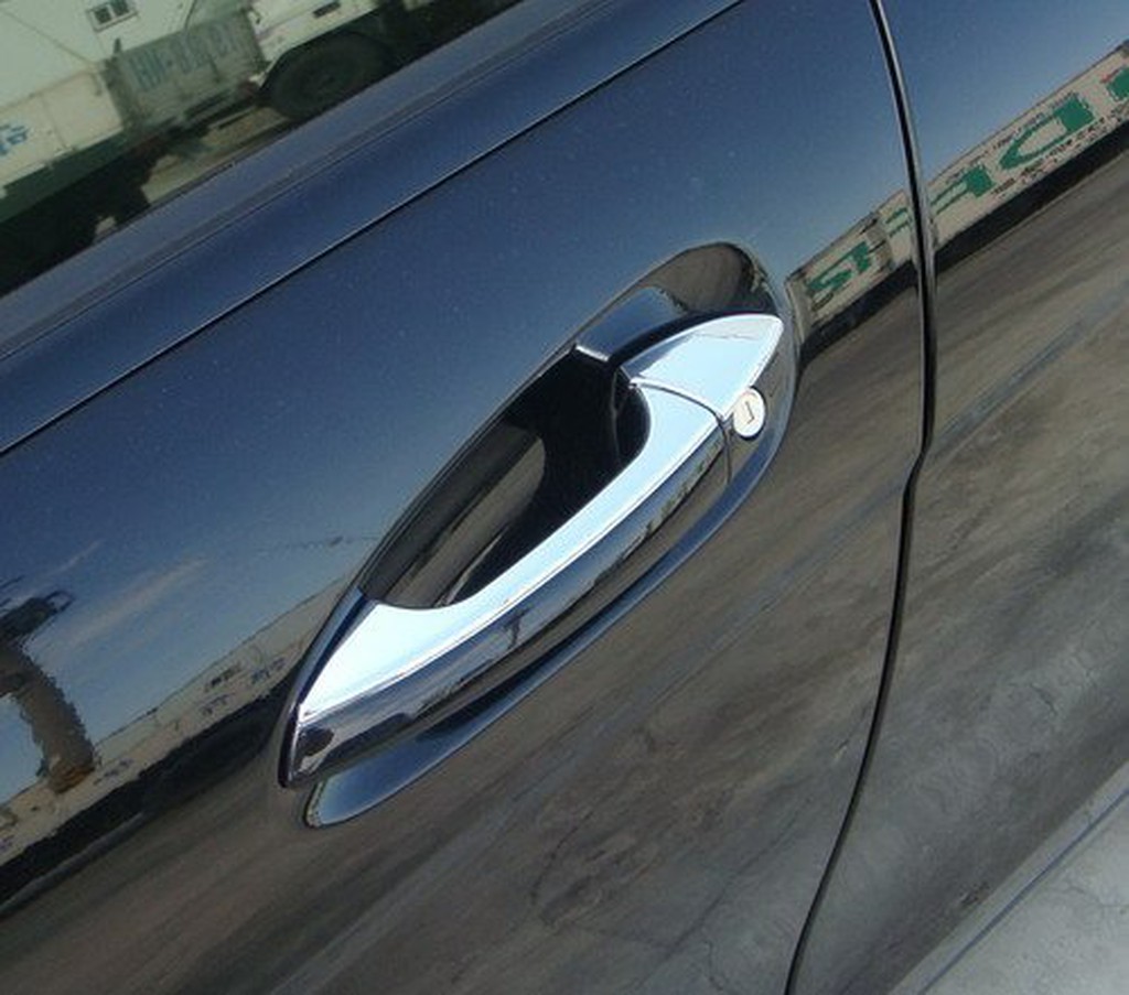 圓夢工廠 Benz S212 Wagon 09~16 E200 E220 E250 E300 改裝鍍鉻銀 車門把手蓋飾貼