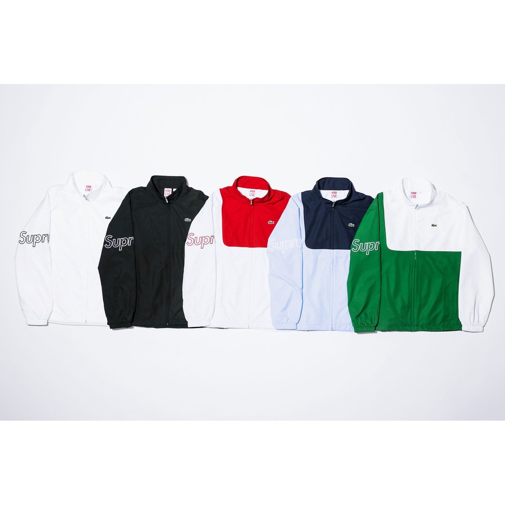 supreme x lacoste track jacket