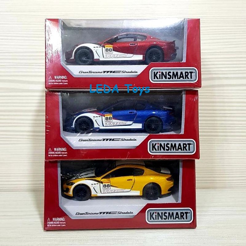 【樂達玩具】KiNSMART【瑪莎拉蒂 MASERATI GranTurismo MC Stradale】金屬模型車