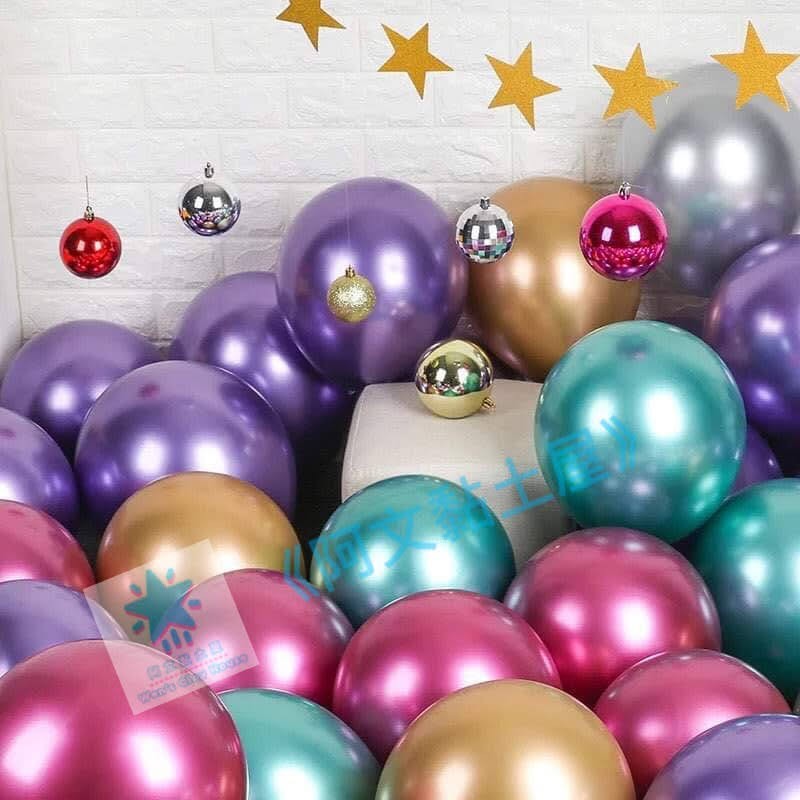 【阿文黏土】珠光氣球 乳膠氣球 婚禮佈置 生日氣球 生日派對 加厚氣球 場地佈置 糖果色氣球 氣球 結婚 活動