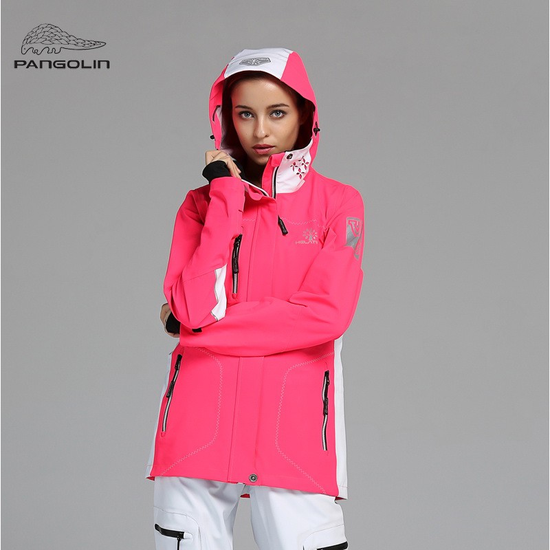 3L女滑雪外套(兩件式) 防風 防水 防雪 透濕 透氣 耐磨 高彈 保暖 兩件式