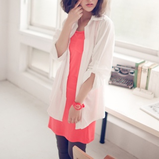MUMU【T64040】純色好感工字口袋長版背心裙 無袖吊帶裙 連身裙 背心裙 素面 口袋 睡衣 透氣 輕薄 涼爽