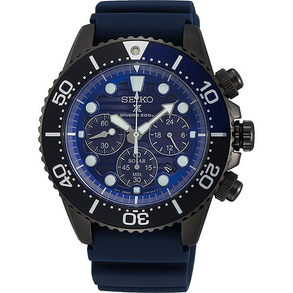 SEIKO精工 PROSPEX 愛海洋太陽能計時手錶(SSC701P1)SK006