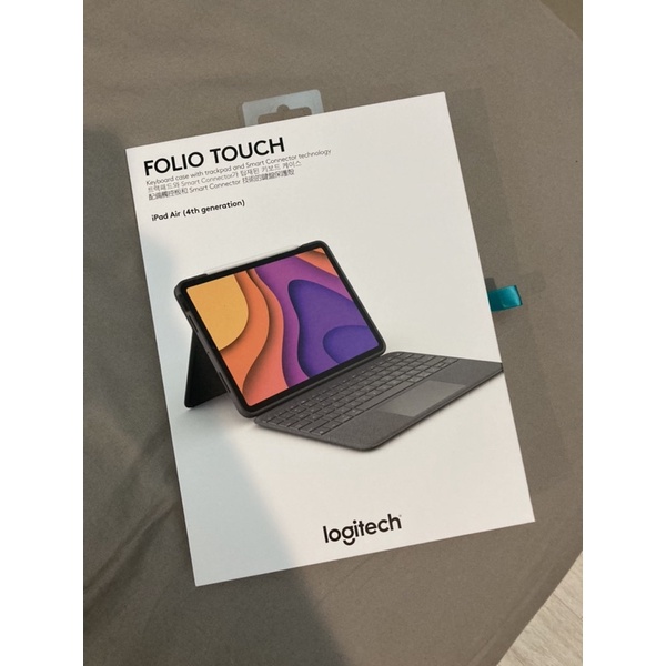 Logitech Folio Touch 羅技鍵盤保護殼（已補實品照片）