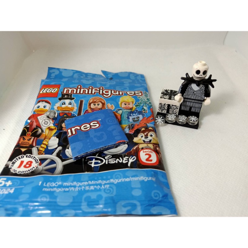 正版 LEGO MINIFIGURES 71024 樂高迪士尼 第2代 聖誕夜驚魂 南瓜王 骷髏傑克 人偶包