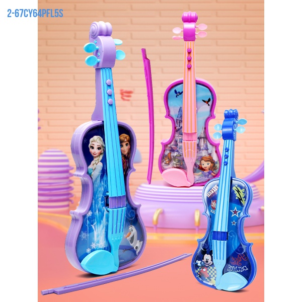 新款儿童小提琴玩具初学者乐器宝宝音乐启蒙仿真电子手提琴女孩