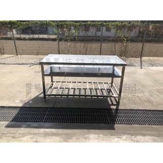 辰裕不銹鋼二館｜餐桌 工作桌 茶几桌 邊桌 工作臺 辦公桌 工作桌 不銹鋼 白鐵 矮桌 切菜臺 料理桌 廚房裝置 書桌