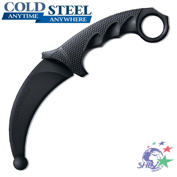 Cold Steel 美國冷鋼 Karambit Trainer 科倫比虎爪塑鋼練習訓練刀 | 92R49Z【詮國】