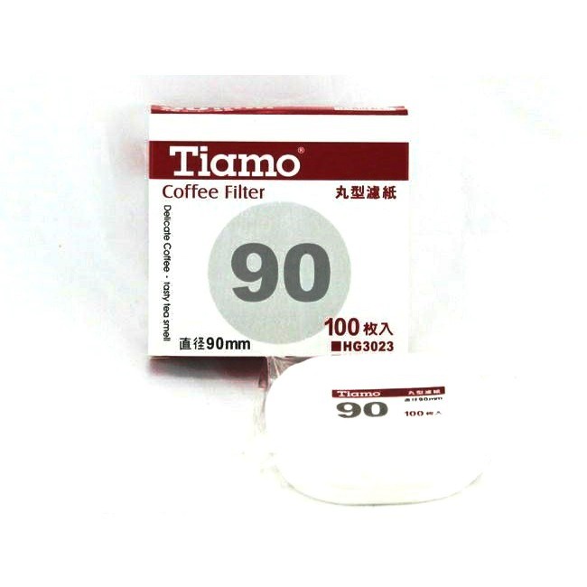 Tiamo 90號 丸型 濾紙 圓形 冰滴咖啡壺 HG3023☕咖啡商城 COFFEE MALL