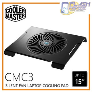 冷卻墊 Cooler Master Notepal CMC3 靜音筆記本電腦風扇高達 15 英寸