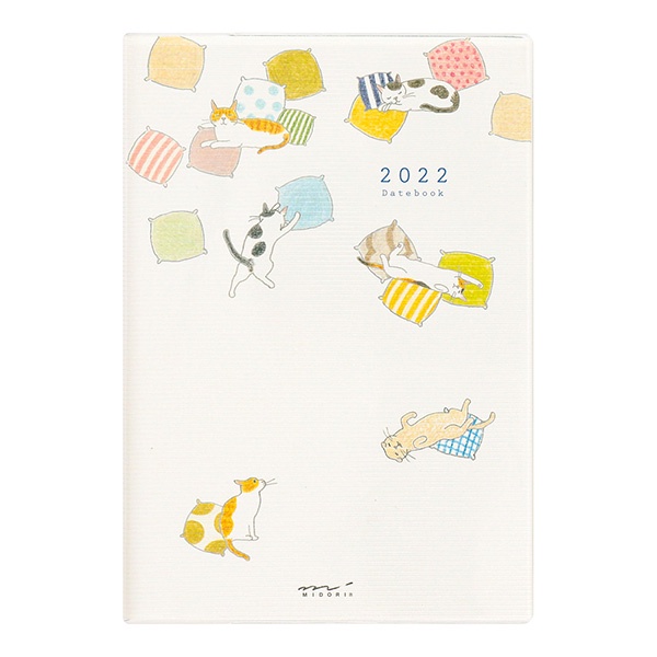【穀雨好學 】MIDORI /2022手帳 B6 (CAT)