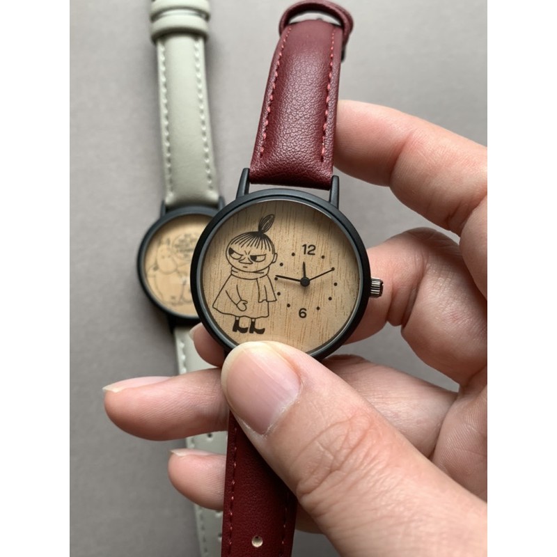 Studio CLIP x Moomin聯名木紋手錶