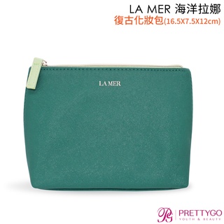 LA MER 海洋拉娜 復古化妝包(16.5X7.5X12cm)【美麗購】