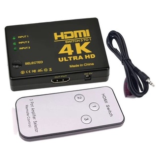 HDMI 4K/2K 3進1出 含搖控(SW142)
