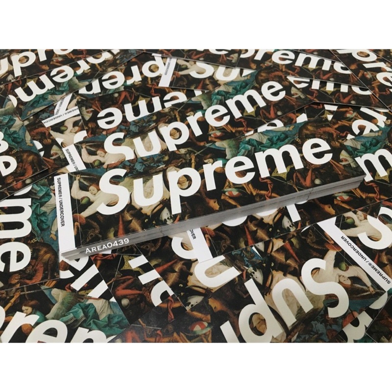 supreme undercover sticker