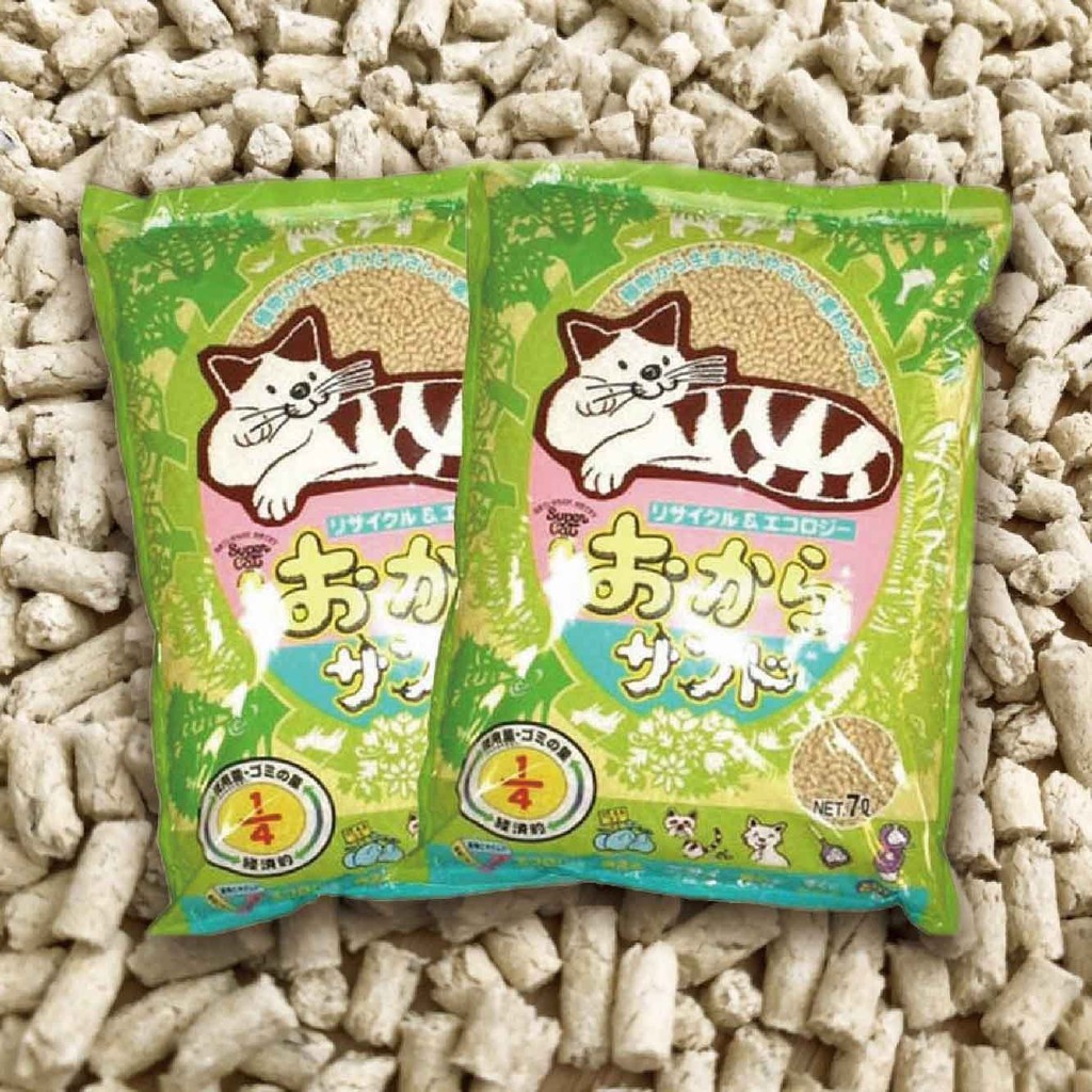 日本 韋民 Super Cat 貓砂 7L(4KG)  韋民豆腐砂  抗菌 豆腐砂 豆腐貓砂 可沖馬桶 可倒馬桶 貓用