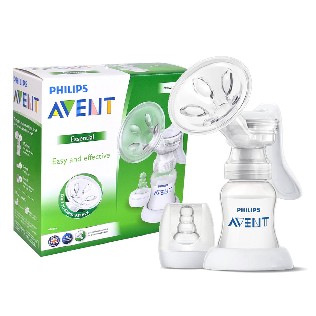 AVENT 新安怡PP材質標準口徑手動吸乳器，加贈母乳袋 150MLx10枚，讓媽咪輕鬆吸取更多的乳汁，下殺 599元