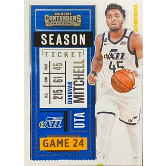 PANINI CONTENDERS DONOVAN MITCHELL 球票卡