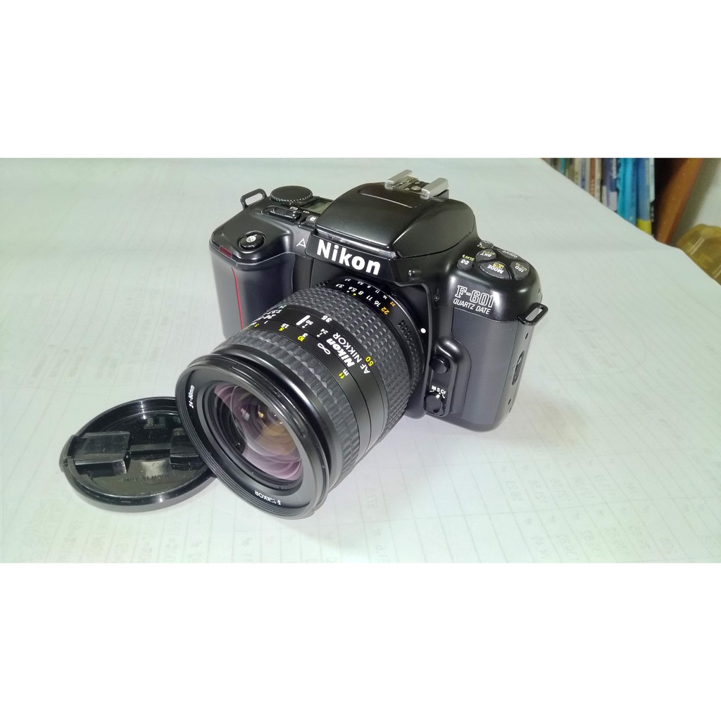 Nikon F-601自動對焦底片相機+Nikon AF NIKKOR 24-50mm f3.3-4.5全片幅變焦銘鏡