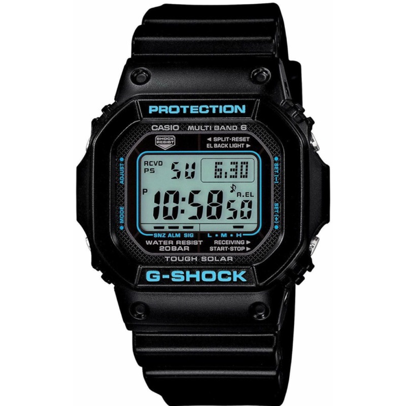 CASIO G-SHOCK GW-M5610BA-1JF 6局電波錶款 錶本身9成新  日本原裝正品 進化電波錶