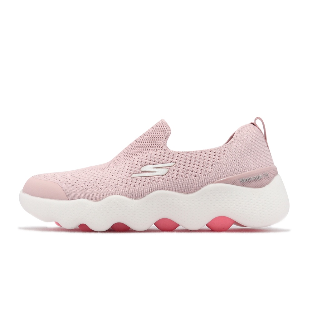 SKECHERS 女款運動休閒鞋 GOWALK MASSAGE FIT 健走 輕量 按摩鞋墊 124906LTPK