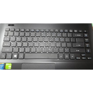 鍵盤保護膜 鍵盤膜 鍵盤防塵套 適用於 宏基 Acer Aspire E5-411G-P0FP 14吋筆電 樂源3C