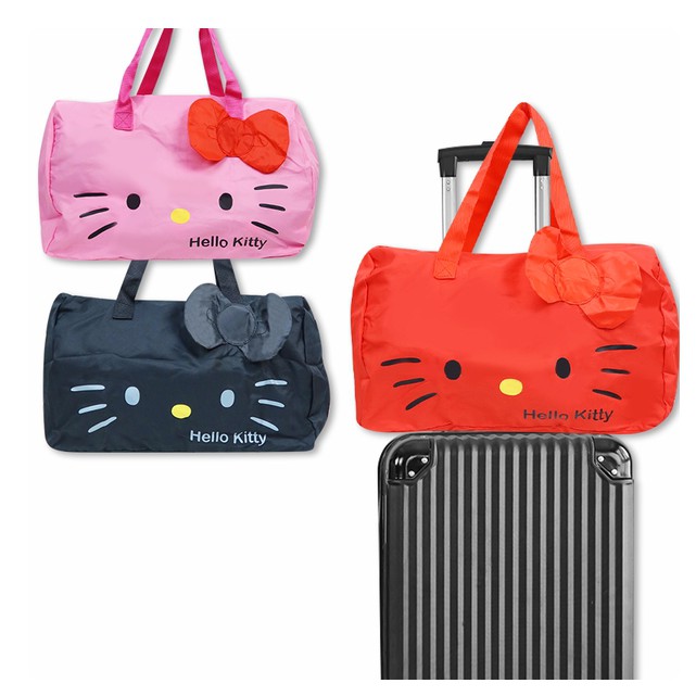 現貨 ⭐️三麗鷗正版授權 Hello Kitty大臉行李箱拉桿包 行李袋 旅行袋 收納包 登機包 凱蒂貓 KT