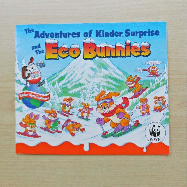 The adventures of kinder surprise and the Eco Bunnies健達出奇蛋繪本
